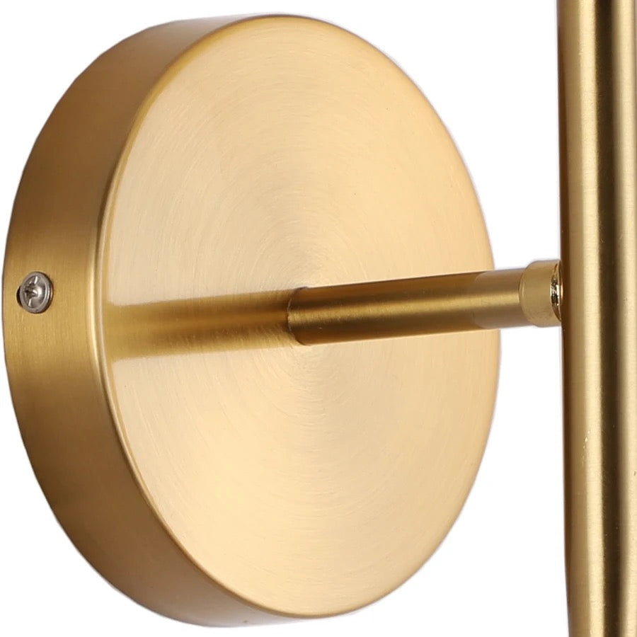 Nordic Amber Globe Wall Light